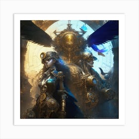 Steampunk Art Art Print