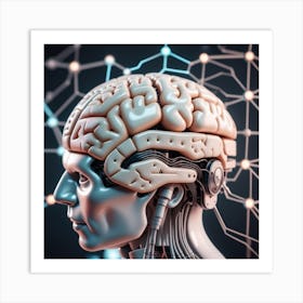 Human Brain 16 Art Print