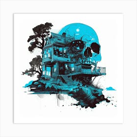 House Of Skulls 2 Art Print