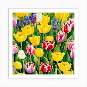 Tulips 18 Art Print