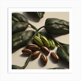 Coffee Beans 286 Art Print