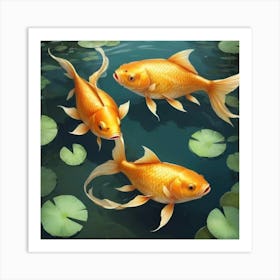 Goldfish Art Print