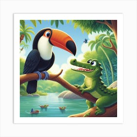 Toucan 3 Art Print