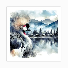 Creative Wild Animal Representation 64 Art Print