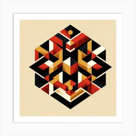 Geometric Pattern Art Print