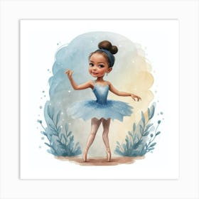 Ballerina Lerina Art Print