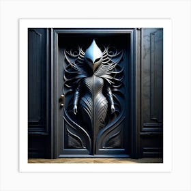 Alien Door Art Print