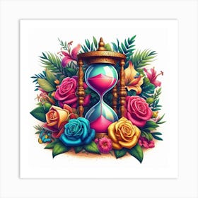 Hourglass Art Print