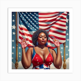American Flag 1 Art Print
