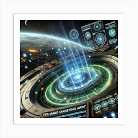 Field Based Targeting Array Art Print