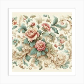 Floral Pattern Art Print