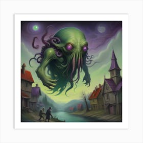 Cthulhu 1 Art Print