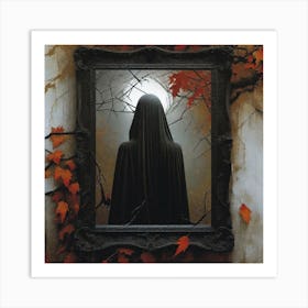 Ghost In A Mirror Art Print