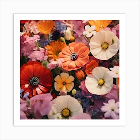 Bouquet Of Flowers 2 Art Print