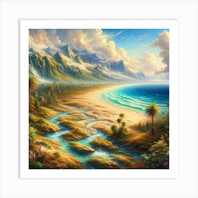 Paradise On Earth Art Print