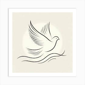 Dove Of Peace 1 Art Print