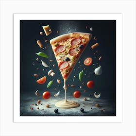 Pizza70 1 Art Print