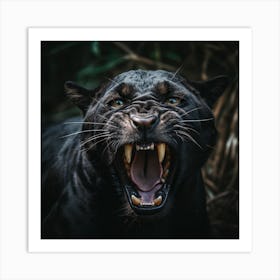 Black Panther 3 Art Print