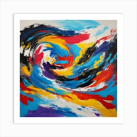 Abstract Painting 3 Art Print