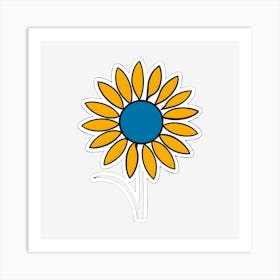 Sunflower 7 Art Print