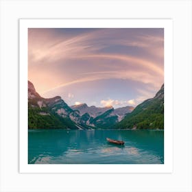 Lake - Lake Stock Videos & Royalty-Free Footage Art Print