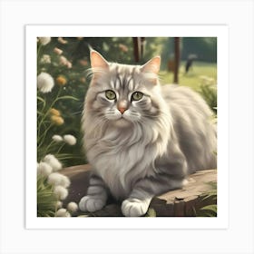 Kitty Cat 3 Art Print