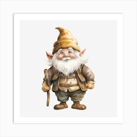 Gnome 9 Art Print