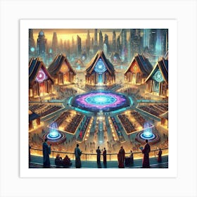 Unity Square Art Print