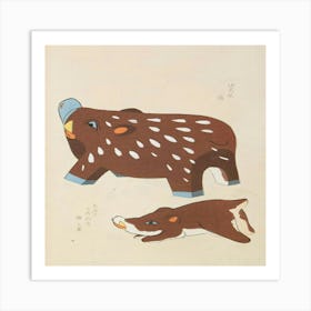 Pigs Art Print