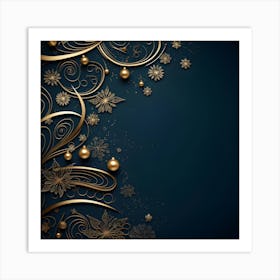 Christmas Background 1 Art Print