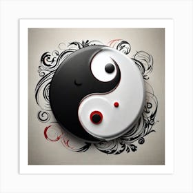 Yin Yang 58 Art Print