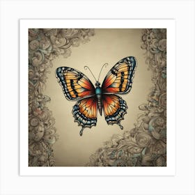 Butterfly 77 Art Print