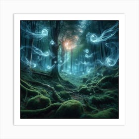 Mystical Forest Art Print