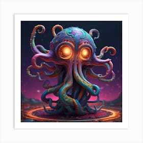 Octopus 1 Art Print