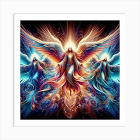 Angels Of Light Art Print