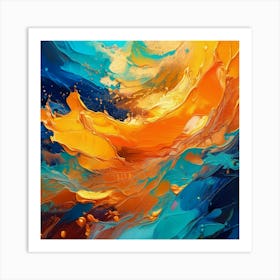 Abstract Painting 36 Art Print