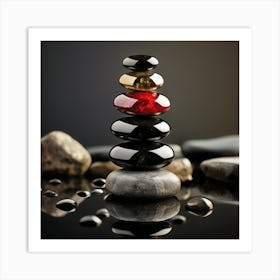 Pebbles And Stones Art Print