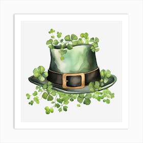 St Patrick'S Day Hat 4 Art Print