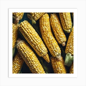 Corn On The Cob 11 Art Print