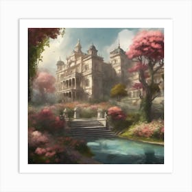 Fairytale Castle 23 Art Print