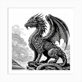 Dragon Art Print