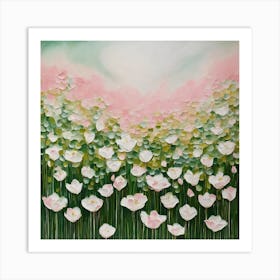 Flower of Lilies of the valley 3 Art Print