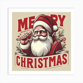 Santa Claus 1 Art Print