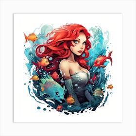 Little Mermaid Art Print