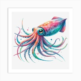 Octopus Art Print