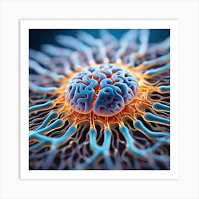 Brain Cell 1 Art Print