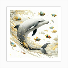 Animal Creative Portrai Illustrationt 30 Art Print