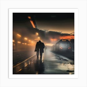 Evening Commute Art Print