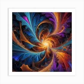 Abstract Fractal Art 10 Art Print