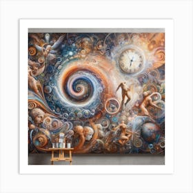 'Time And Space' Art Print